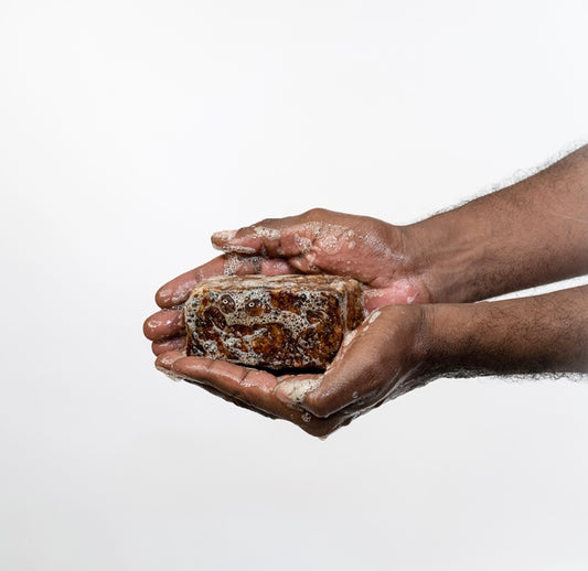 Turmeric + Honey African Black Soap 4 oz