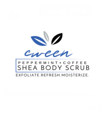 Peppermint + Coffee Shea Body Scrub